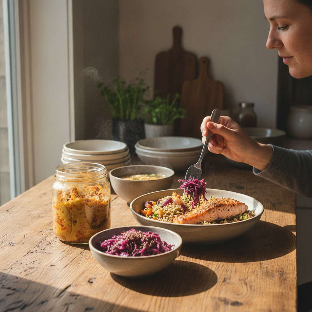 How Eating Fermented Foods at Specific Points in Your Meal Rather Than as a Side Habit Amplifies Their Gut Microbiome Impact