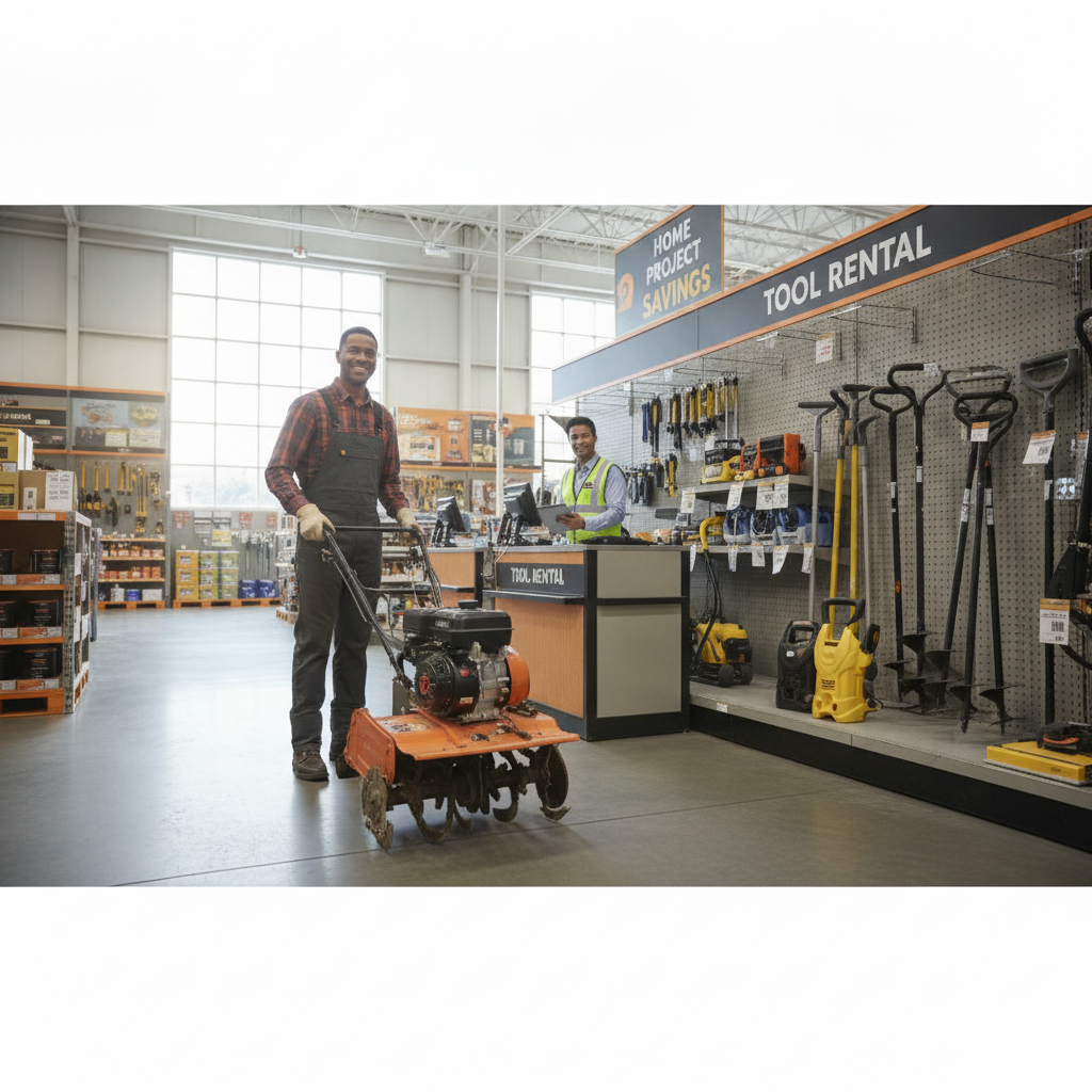 How Tool Rental Programs at Hardware Chains Eliminate One-Time Purchase Costs for Home Projects You Only Do Once
