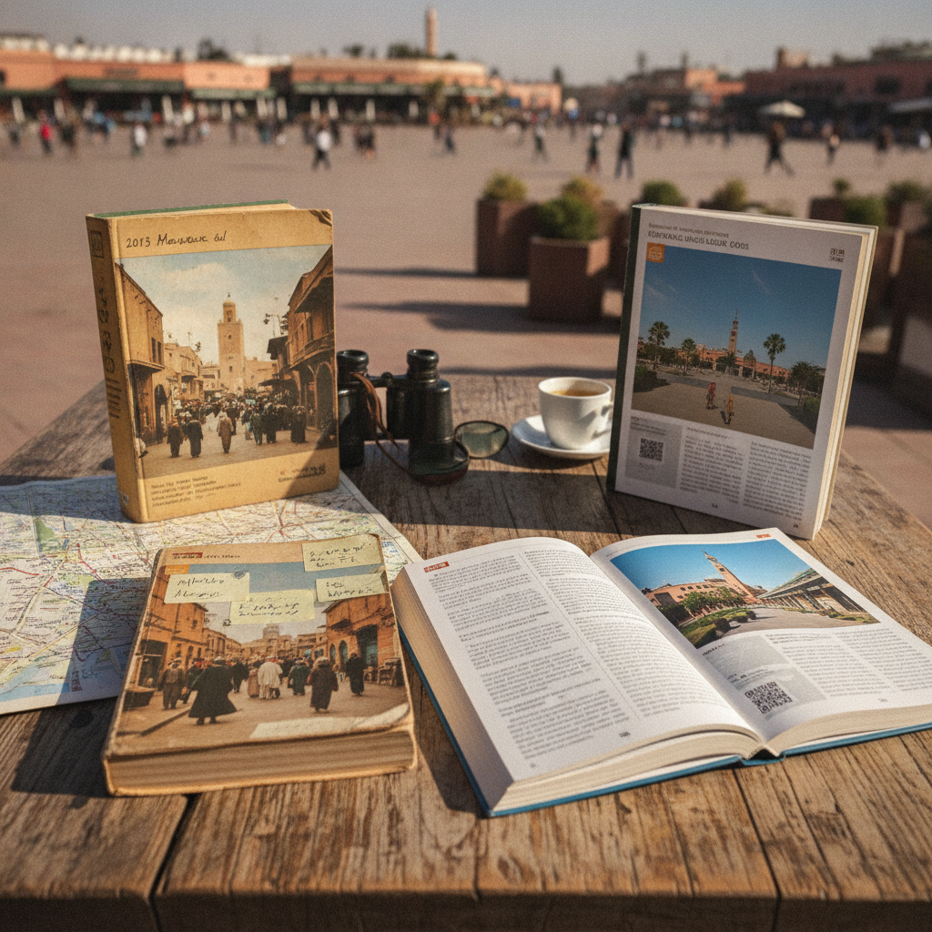 How Packing a Destination-Specific Guidebook From a Decade Ago Alongside a Current One Reveals How a Place Has Actually Changed