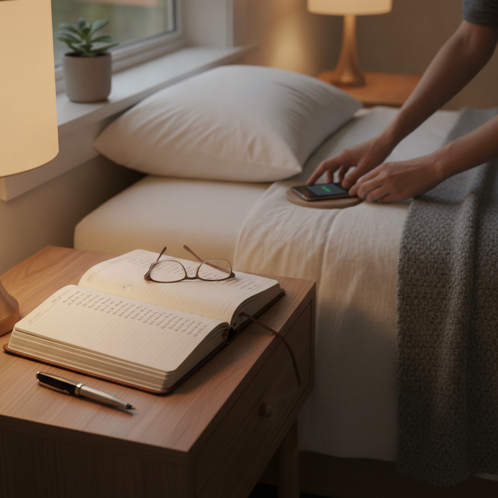 Why Keeping a Single Running List of Unfinished Thoughts Before Bed Reduces Overnight Mental Churn
