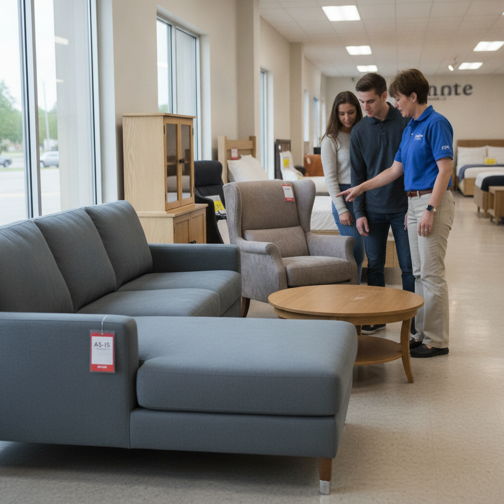 How Furniture Floor Model Sales at Mid-Range Retailers Work and When the Discounts Actually Justify Minor Cosmetic Flaws