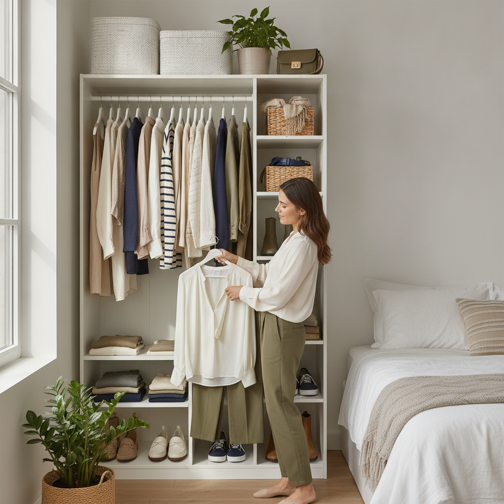 How Curating a Capsule Wardrobe Around a Three-Color System Simplifies Daily Decisions and Reduces Clothing Waste