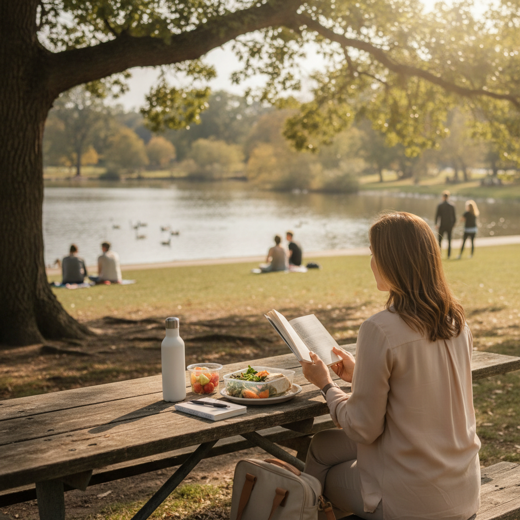 How Changing Your Lunch Location Away From Your Desk Reshapes Afternoon Focus and Reduces Mental Fatigue