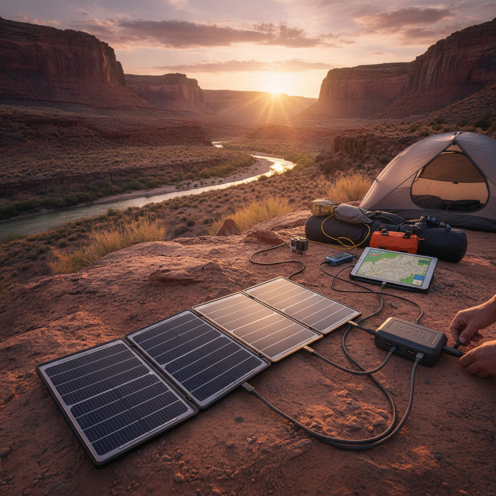 How Portable Solar Chargers with Multi-Device Output Are Becoming Essential Gear for Off-Grid Travelers and Outdoor Enthusiasts