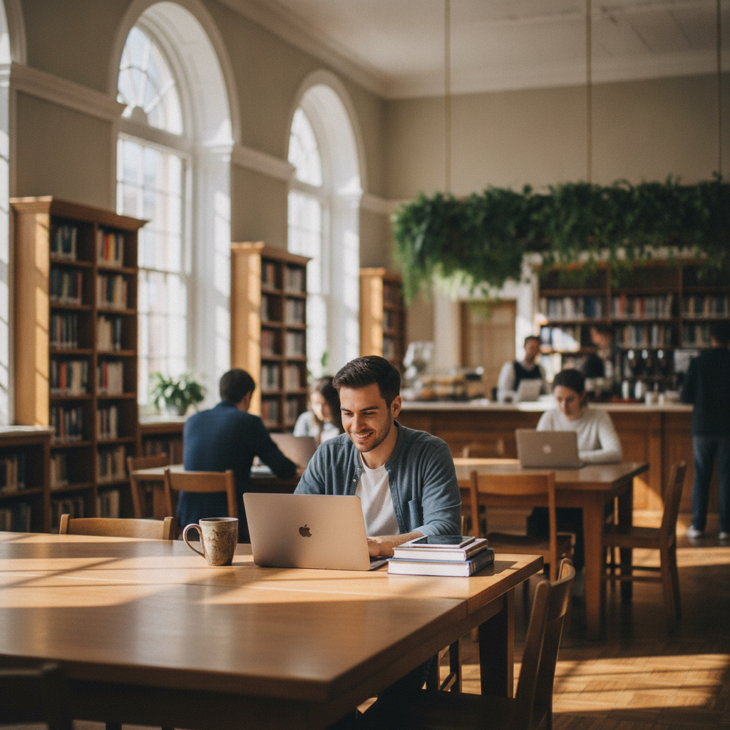 Why Studying in Ambient Public Spaces Like Libraries and Cafés Improves Sustained Attention for Certain Learner Types