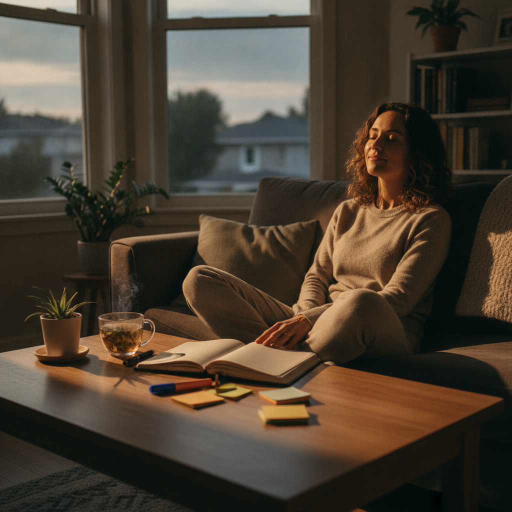 How the Sunday Night Intention-Setting Practice Prevents Monday Morning Decision Overload Without Adding Another Rigid Routine