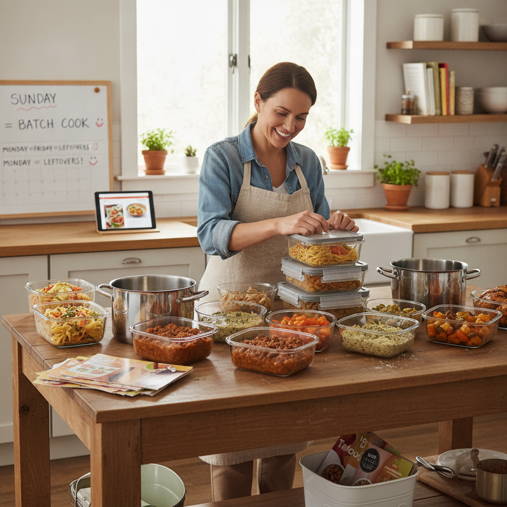 How Cooking in Batch on Sundays Reduces Weeknight Spending on Takeout More Reliably Than Any Meal Kit Service