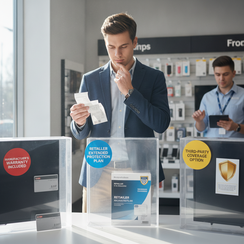 How Extended Warranty Upsells at Electronics Retailers Compare to Manufacturer Coverage and When a Third-Party Plan Actually Makes Financial Sense
