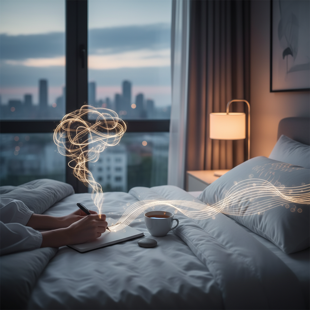 How Pre-Sleep Brain Dumps Transform Racing Thoughts into Restful Sleep