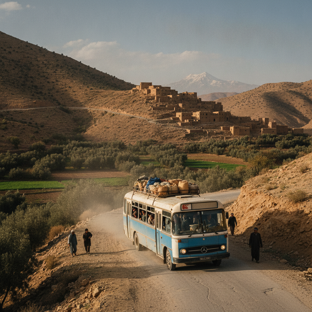 How to Use Village-Hopping by Local Bus in Morocco's Atlas Mountains to Reach Destinations Most Tourists Never See