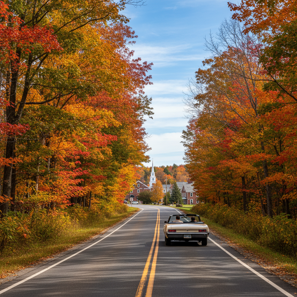 Fall Foliage Road Trips Through New England's Back Roads and Small Towns