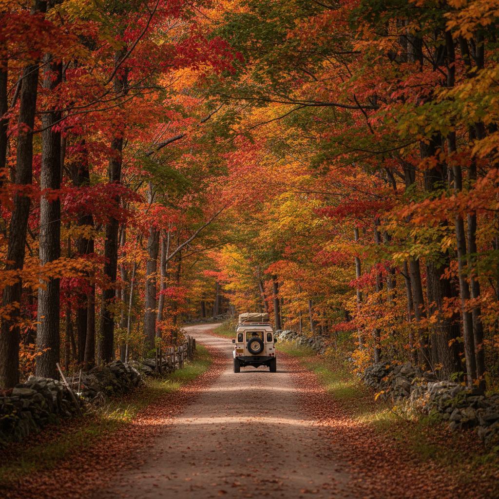 New England's Back Roads Reveal Fall's Most Spectacular Colors Away from Highway Traffic
