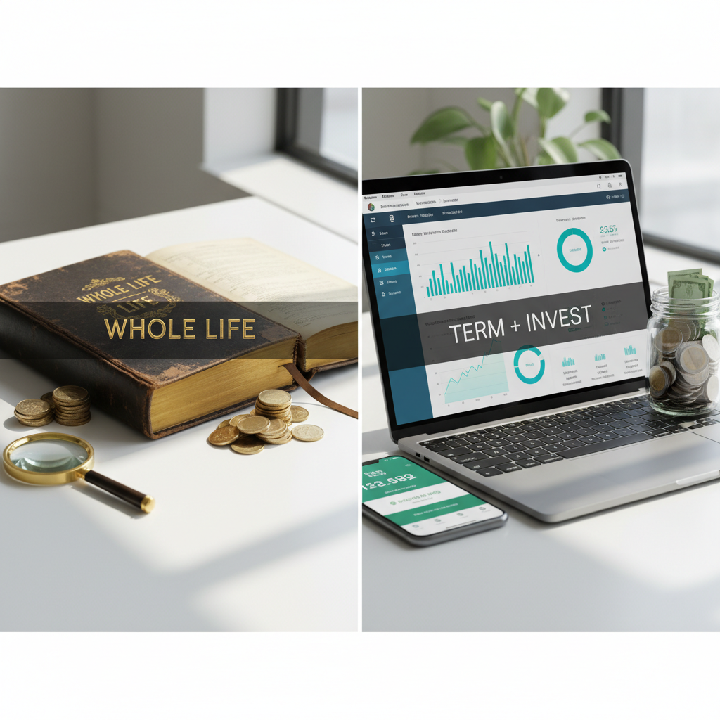 Why Whole Life Insurance Rarely Beats Term Insurance Plus Investing