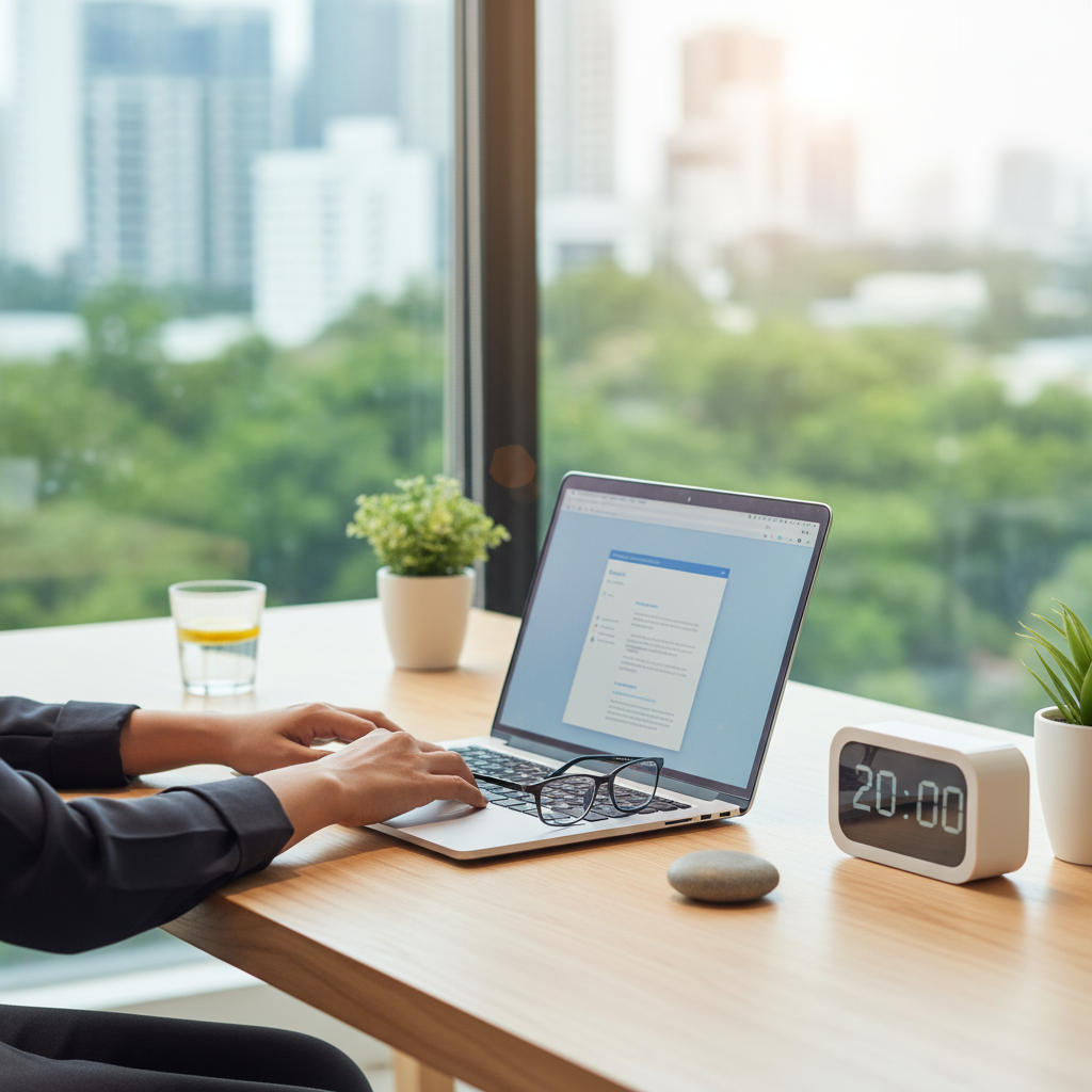 How the 20-20-20 Rule Prevents Digital Eye Strain During Long Screen Work Sessions