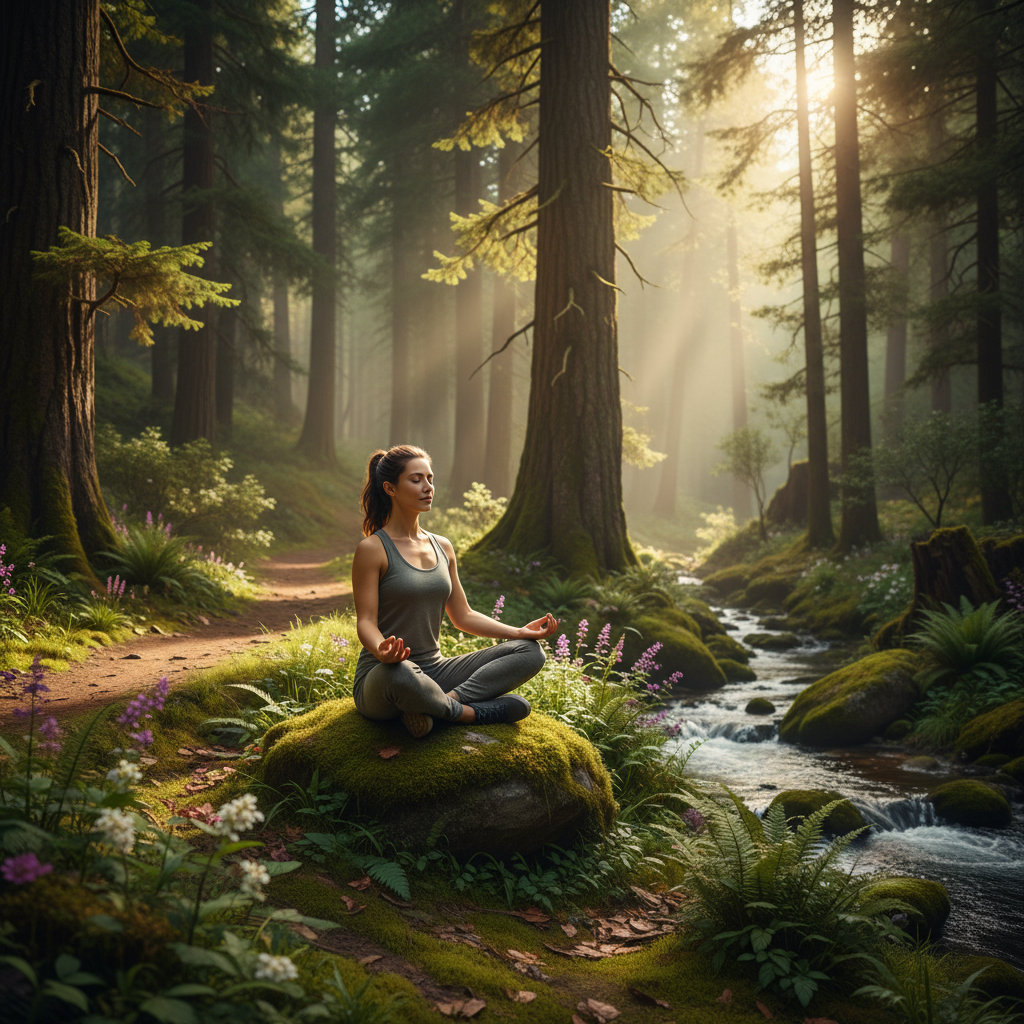 How Forest Bathing Reduces Cortisol Levels and Improves Immune Function More Effectively Than Traditional Exercise