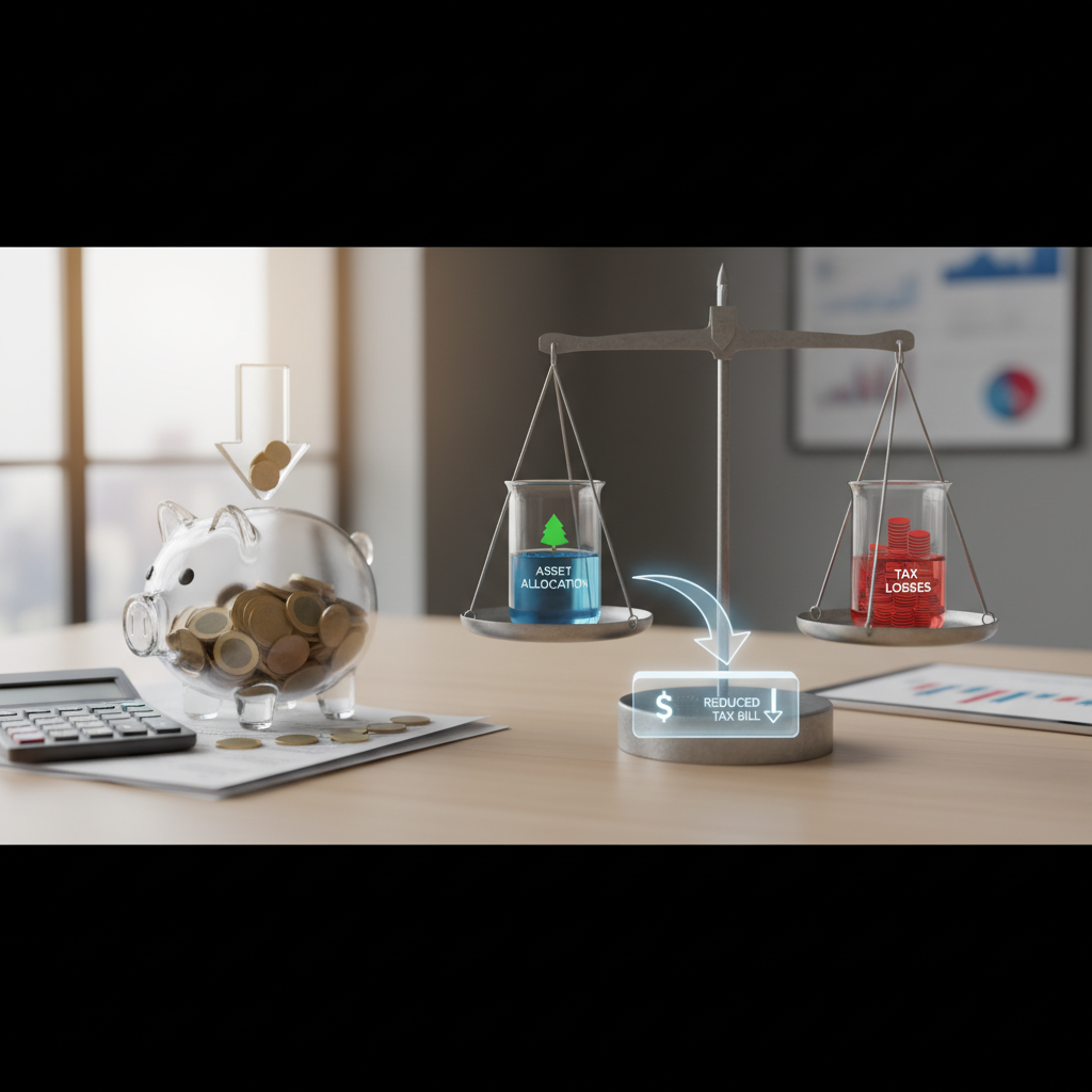 How Tax-Loss Harvesting in Taxable Investment Accounts Reduces Your Tax Bill Without Changing Your Asset Allocation