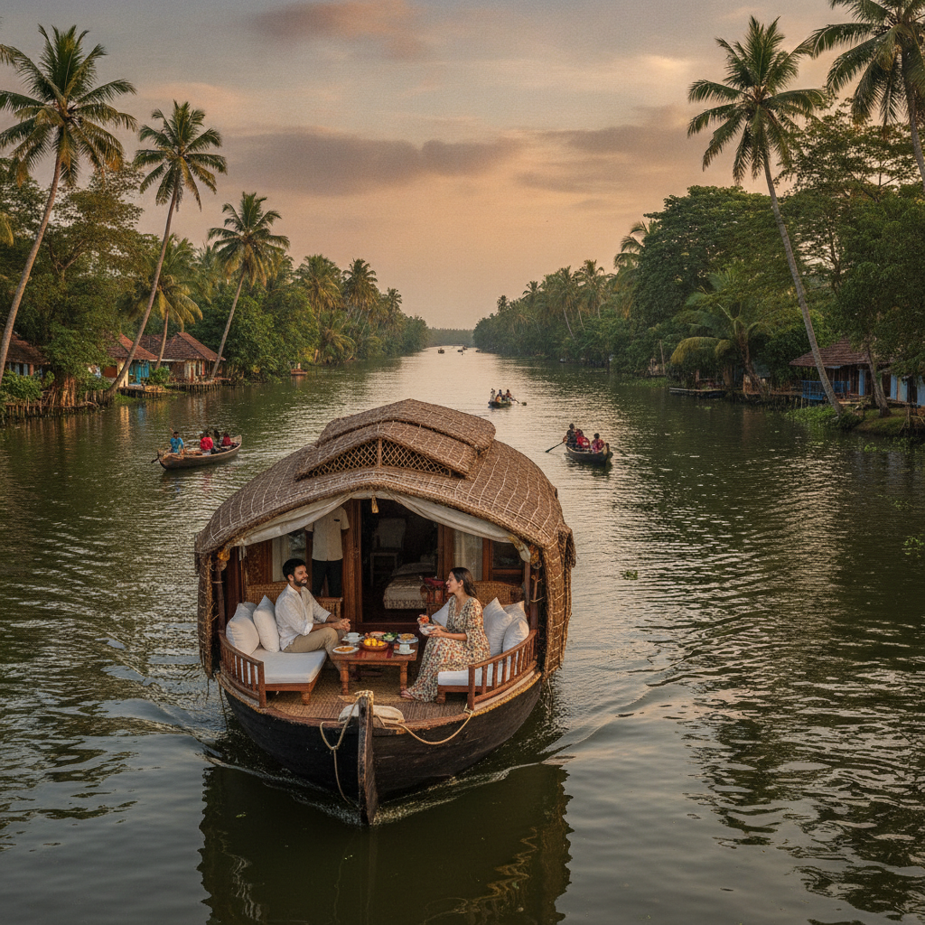 How Booking a Houseboat Stay on Kerala's Backwaters Instead of a Kochi Hotel Delivers a More Immersive South Indian Experience at a Comparable Price