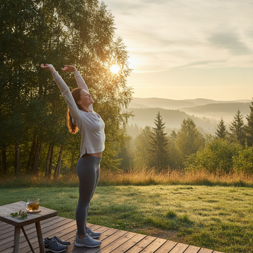 How Spending Consistent Time Outdoors in Morning Light Regulates Cortisol Rhythms and Daytime Energy Levels