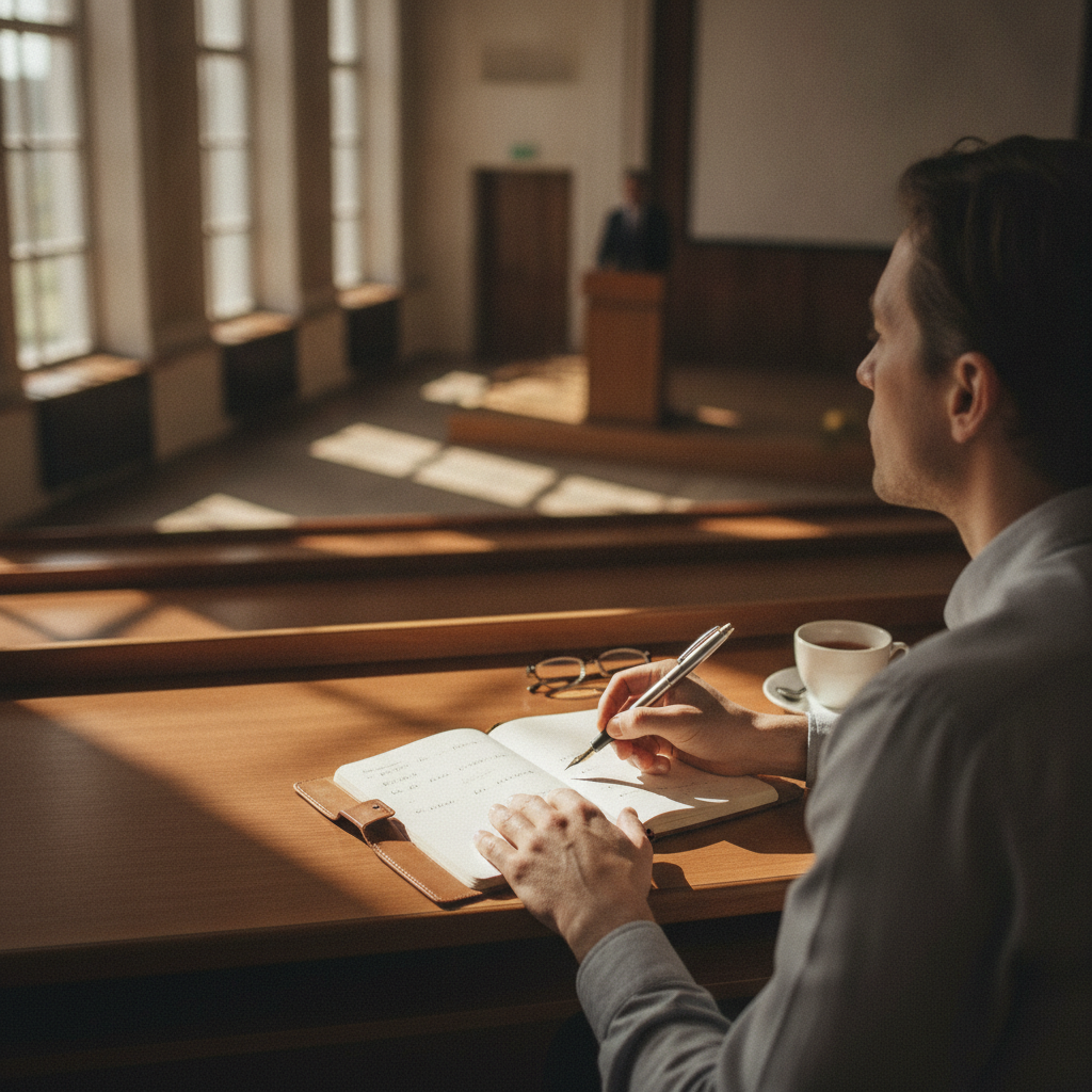 How Deliberately Slowing Your Note-Taking Speed Forces Deeper Comprehension During Lectures and Talks