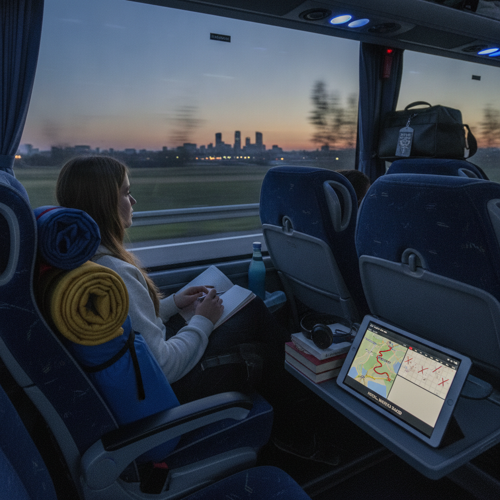 How Choosing Overnight Buses and Trains Instead of Budget Flights Cuts Both Transportation and Accommodation Costs on Long-Haul Routes