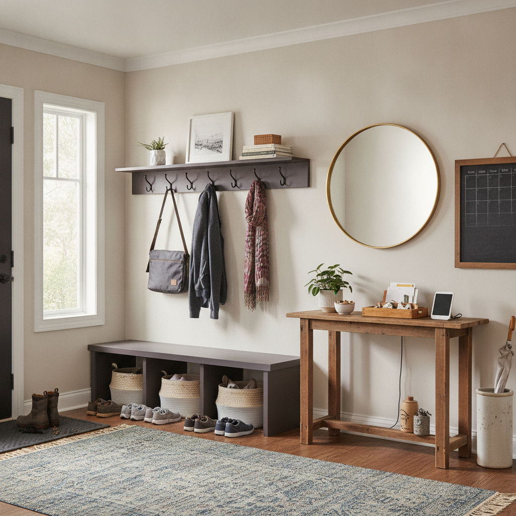 How to Use Entryway Zones to Control Clutter Before It Reaches the Rest of Your Home