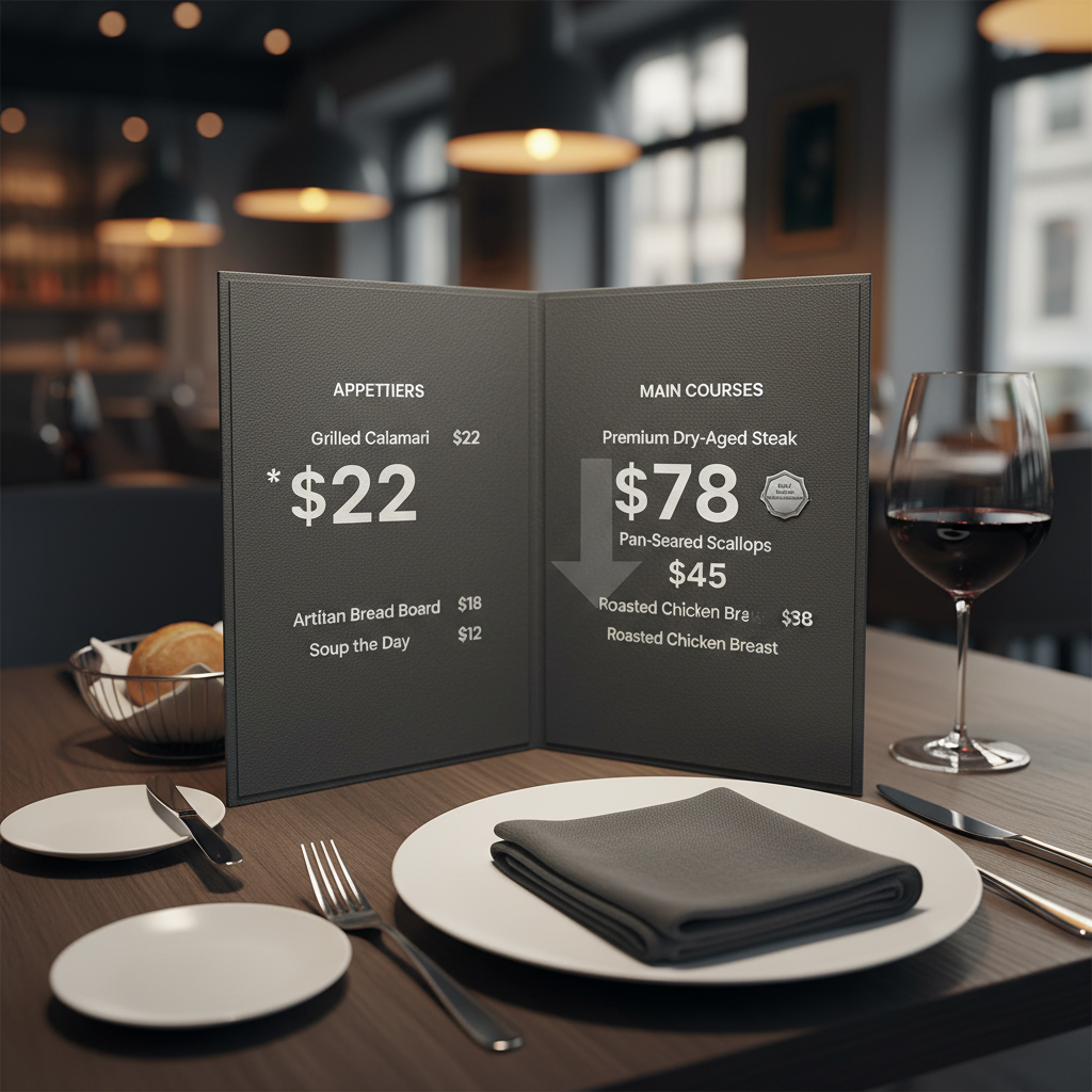 How Price Anchoring and Decoy Effects in Restaurant Menus Manipulate Your Ordering Decisions