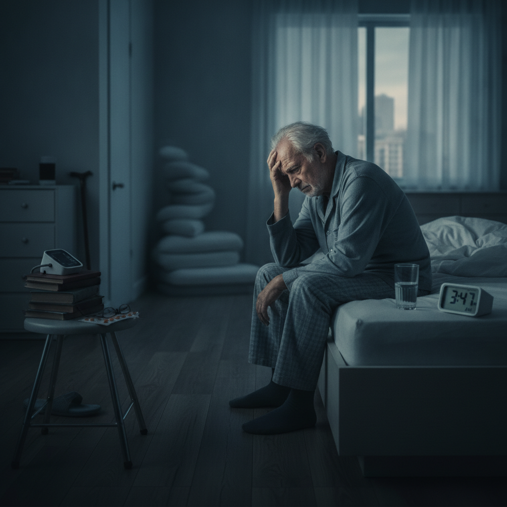 How Chronic Poor Sleep Erodes Memory, Balance, and Blood Pressure After 60