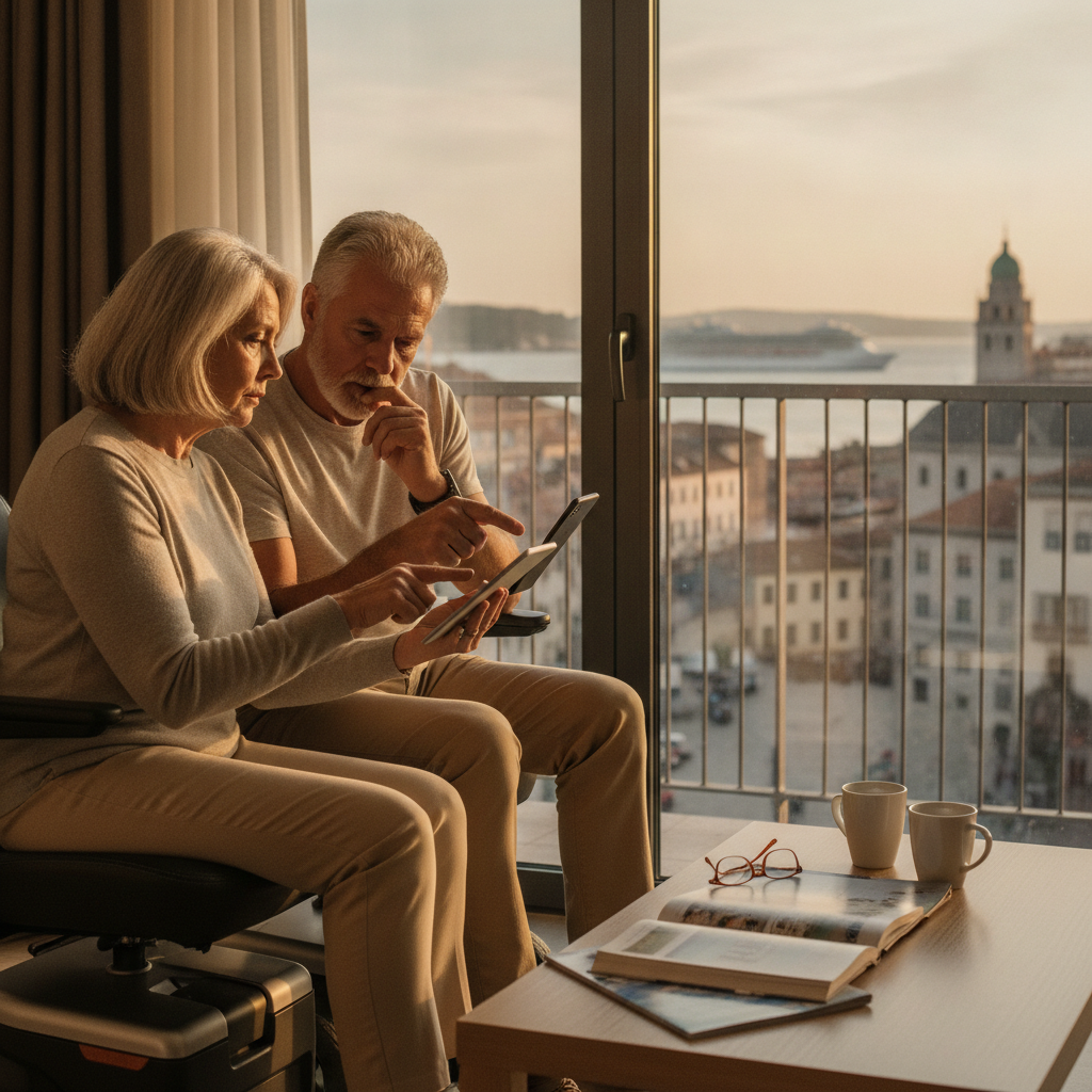 How to Research Accessibility Before Booking Flights, Hotels, and Excursions with a Mobility Aid