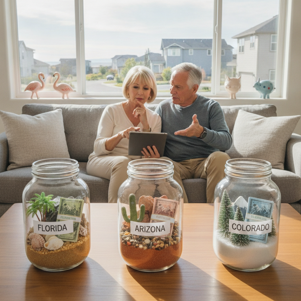 Comparing the True Cost of Living in Three Popular Retirement Relocation States Once Taxes, Healthcare, and Housing Are Factored In