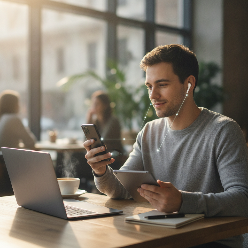 Why Wireless Earbuds With Multipoint Connection Finally Make Switching Between Devices Feel Effortless