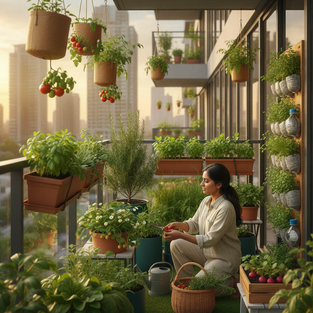 Why Urban Balcony Gardening With Compact Edible Plants Is Becoming a Practical Food Supplement Strategy for Apartment Dwellers