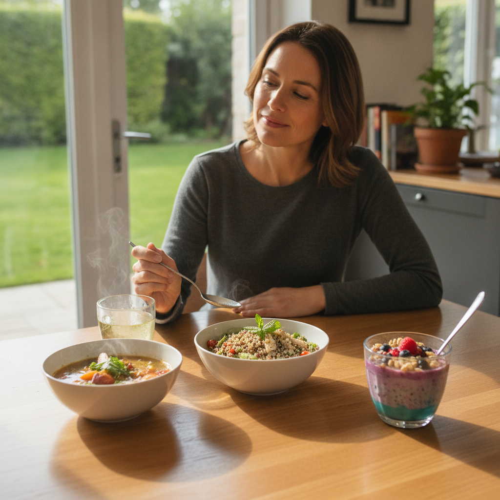 How Adjusting Meal Temperature Rather Than Only Ingredients Affects Digestive Comfort and Satiety