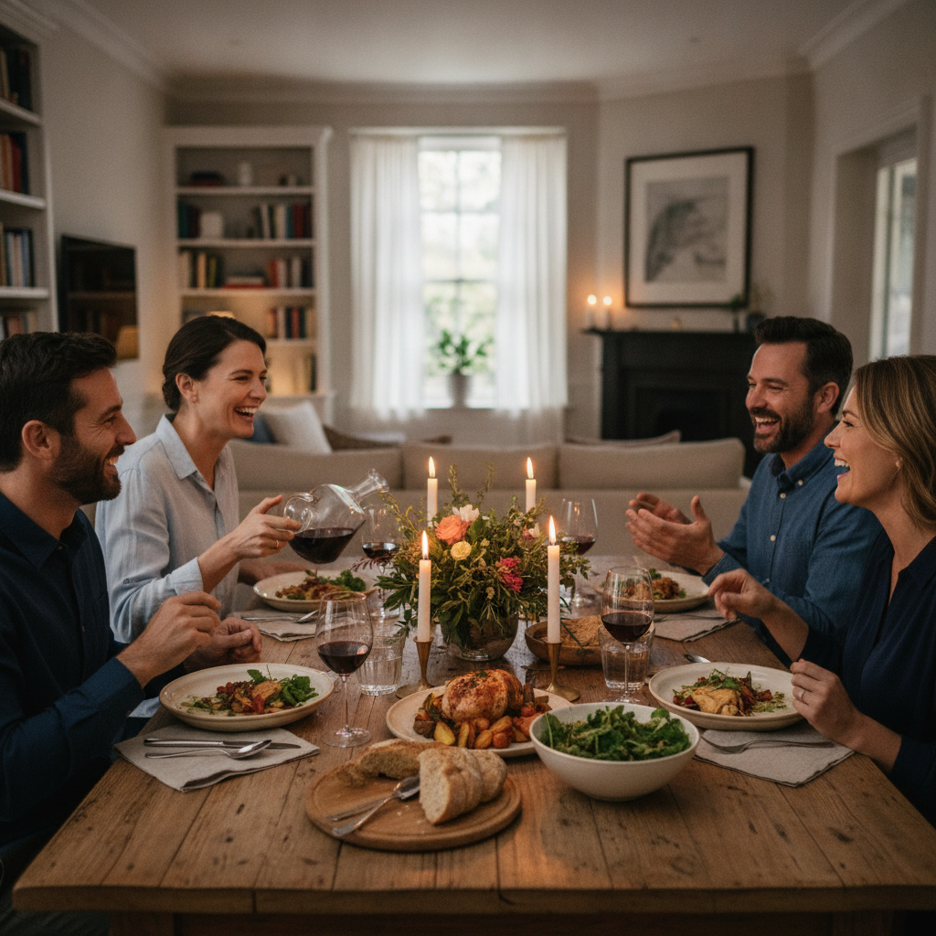 Why Hosting a Small Dinner at Home Once a Month Does More for Your Social Life Than Accepting Every Casual Invitation You Receive