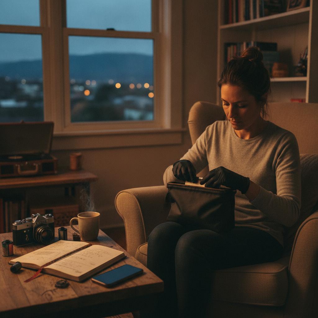 How Choosing One Analog Habit to Replace a Scrolling Routine Gradually Shifts Your Evening Mood