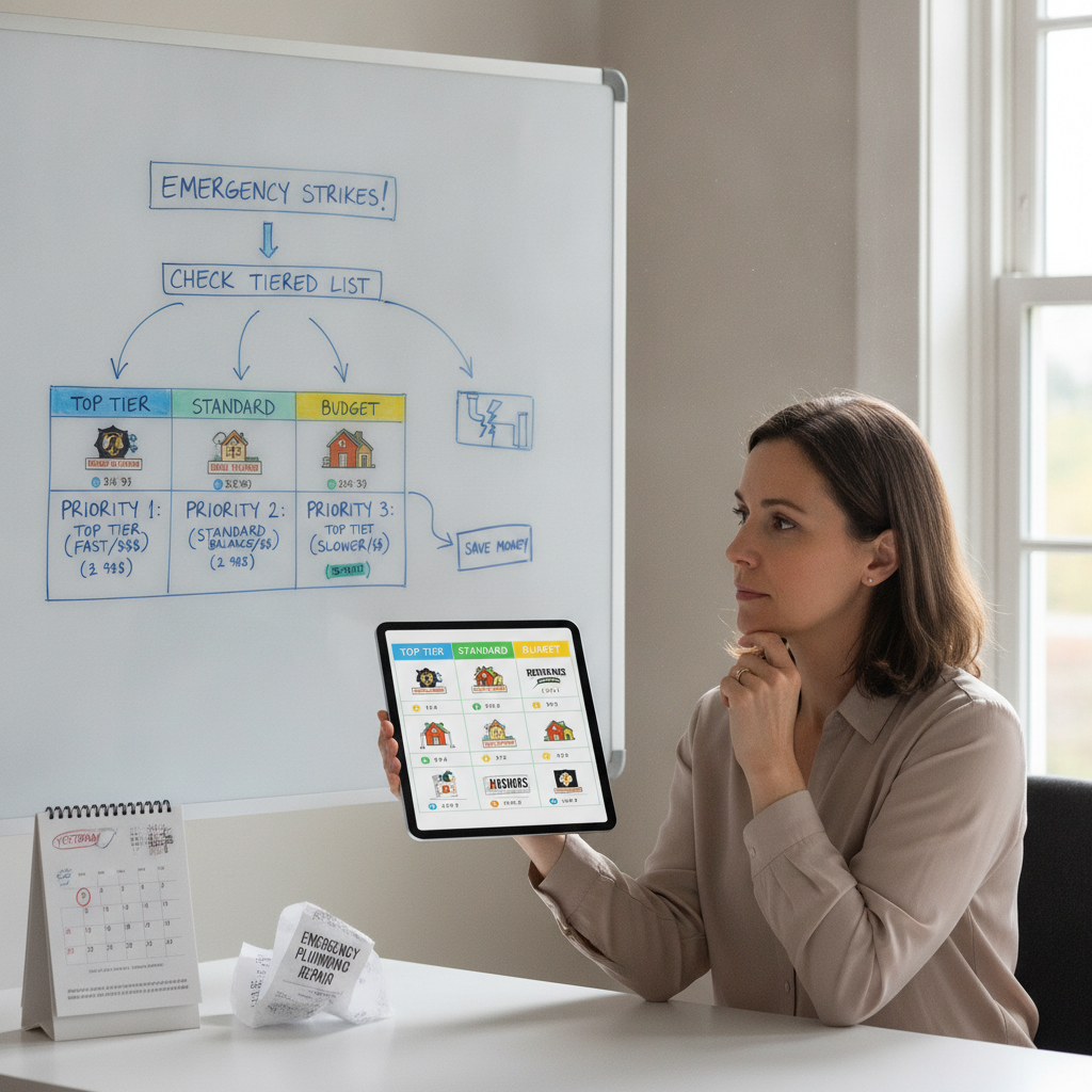 How Categorizing Local Service Businesses by Quality Tier Before You Need Them Saves You From Overpaying During an Emergency
