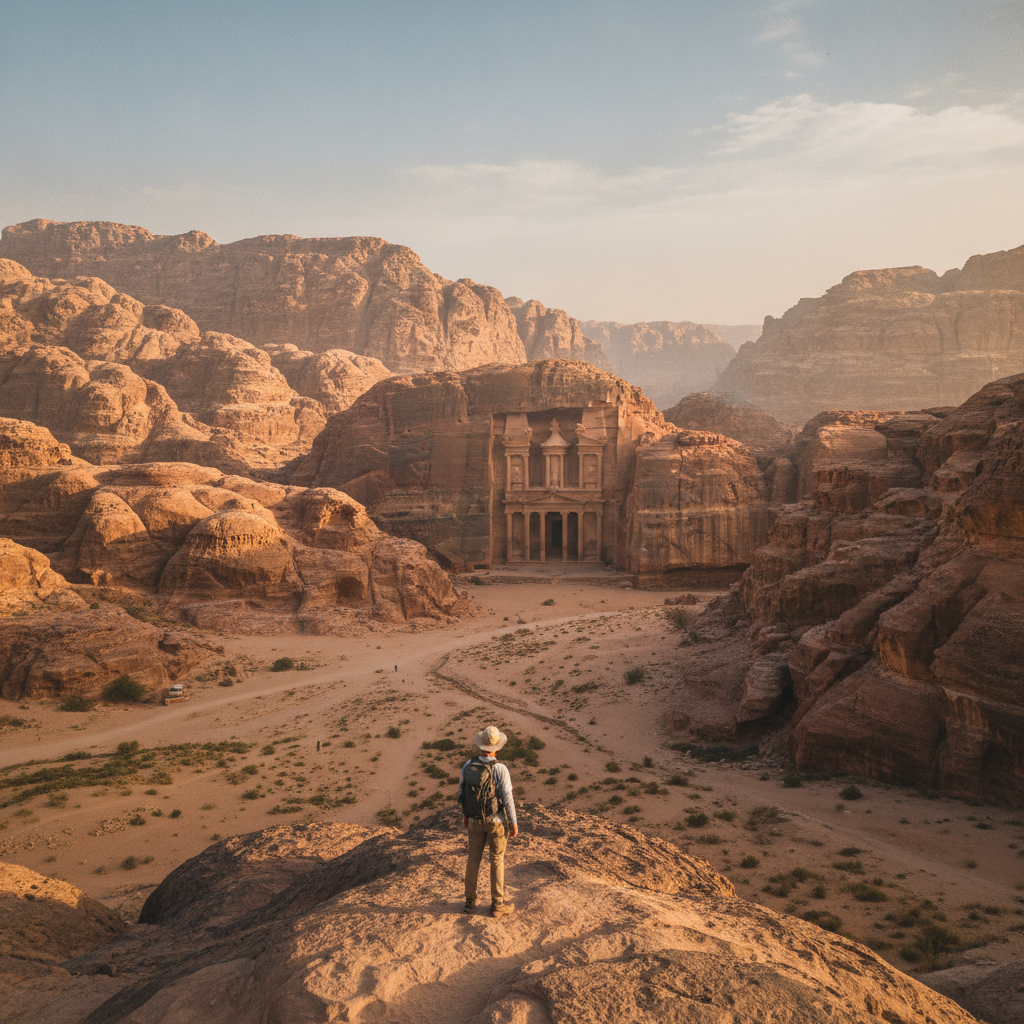 Jordan's Wadi Rum and Petra in Late February Offer Desert Solitude and Cool Temperatures Before Spring Tour Groups Arrive