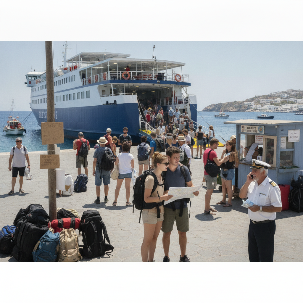 How to Handle Greek Island Ferries When You Haven't Booked Everything in Advance