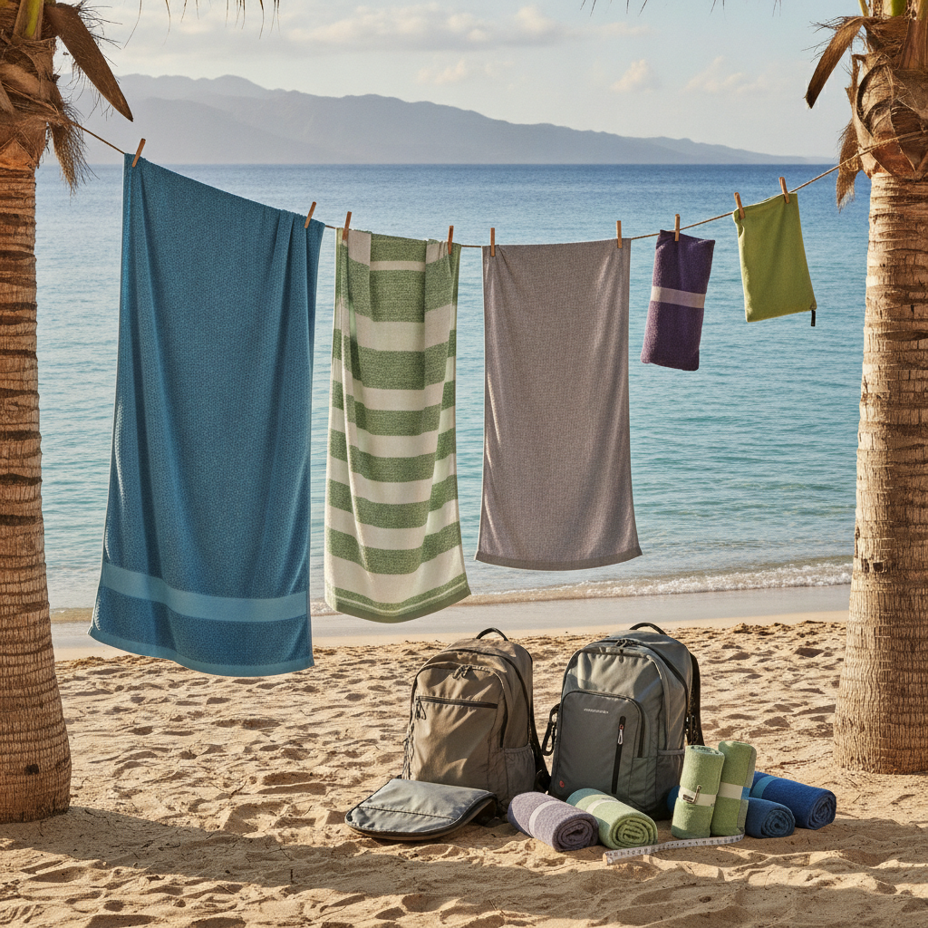 How to Compare Travel Towel Materials by Dry Time and Pack Size Rather Than Brand Marketing Claims