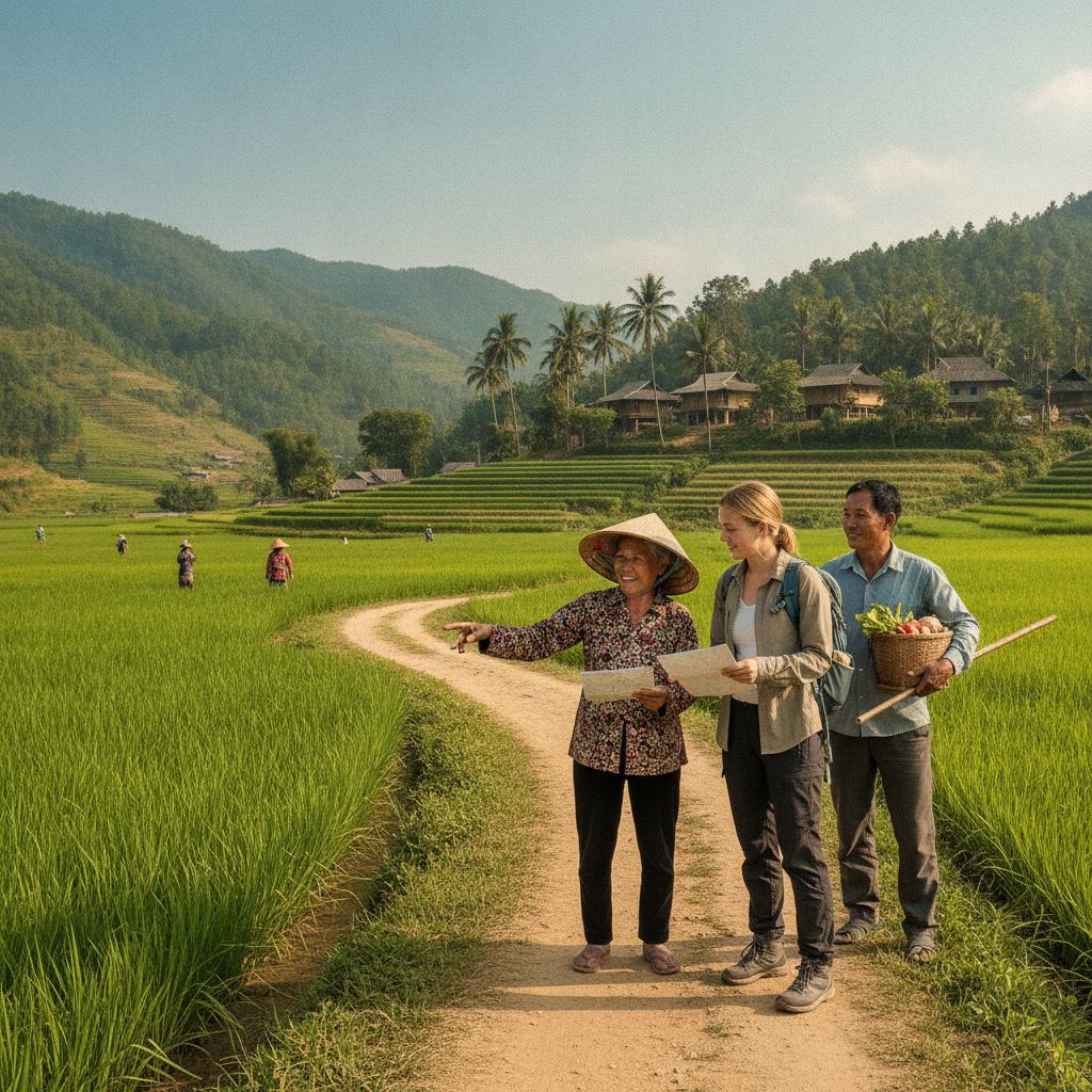 How to Use Guesthouse Owners in Rural Vietnam as Informal Local Guides Without Organized Tours