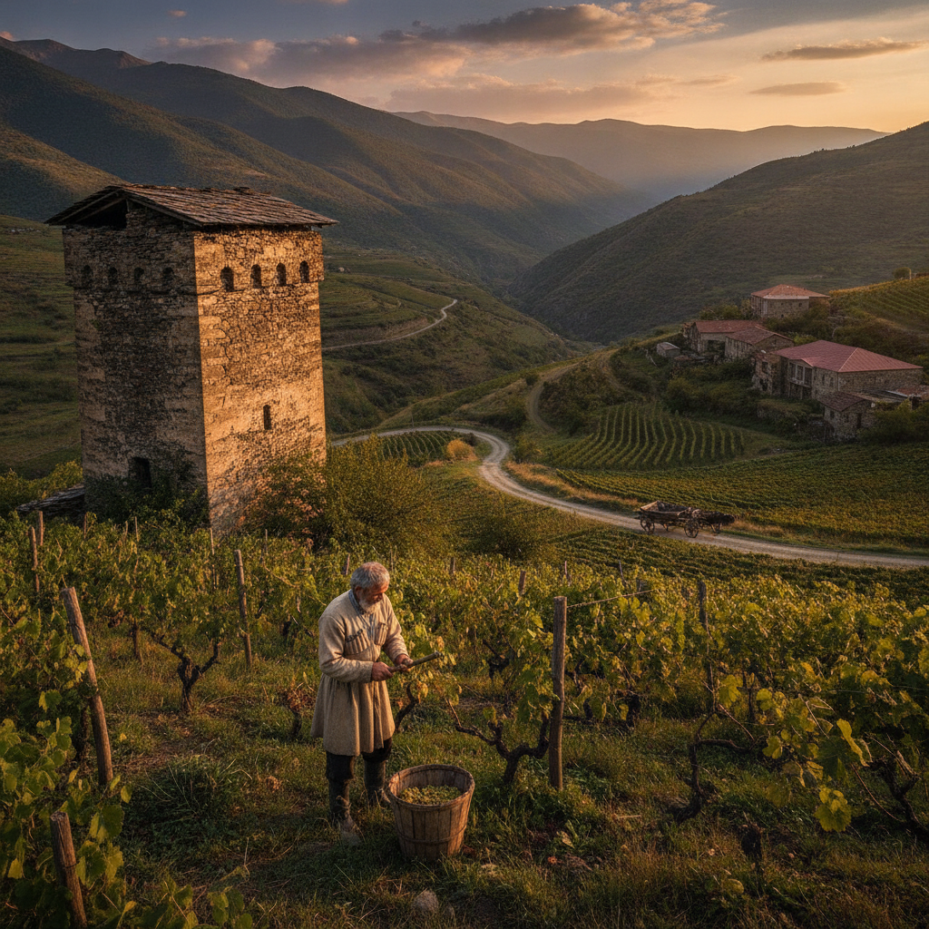 What a Week in Georgia's Caucasus Wine Country Reveals About How Slowly a Region Moves