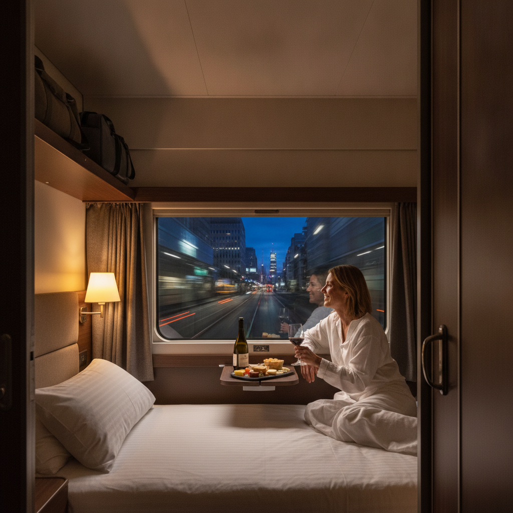 How Choosing Overnight Trains Between Major Cities Eliminates a Hotel Night While Turning Transit Into an Experience
