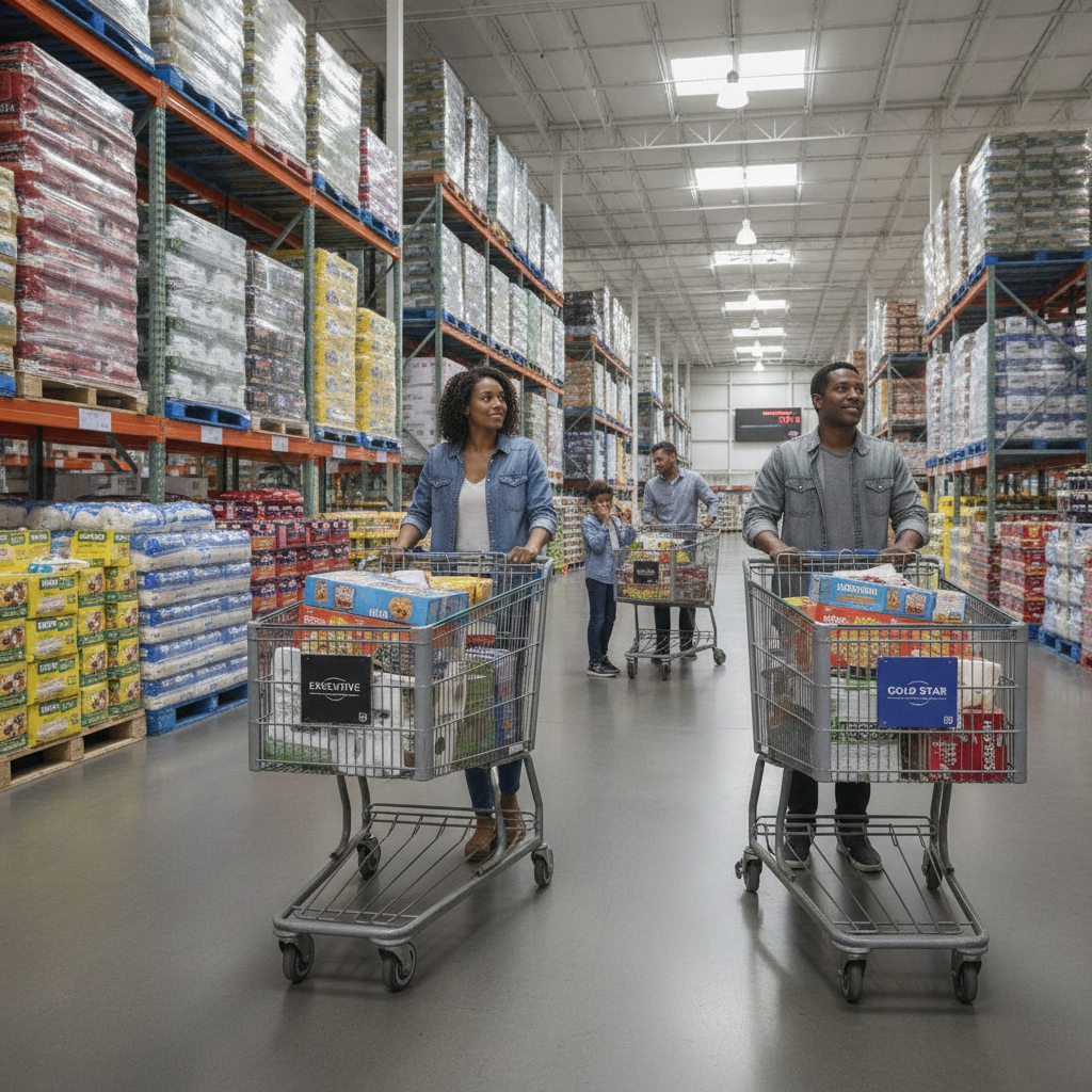 How Warehouse Club Membership Tier Differences Affect Per-Unit Savings and Which Households Actually Break Even