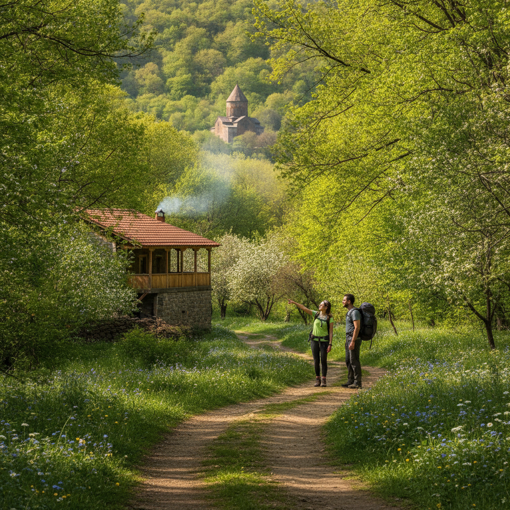 Armenia's Dilijan Region in May Offers Monastery Trails and Farmhouse Guesthouses Before Summer Hikers Discover Them
