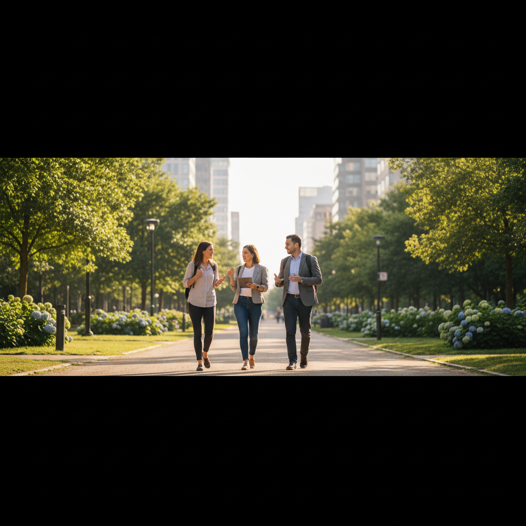 How the 50-10 Walking Meeting Method Transforms Remote Work Collaboration and Physical Health