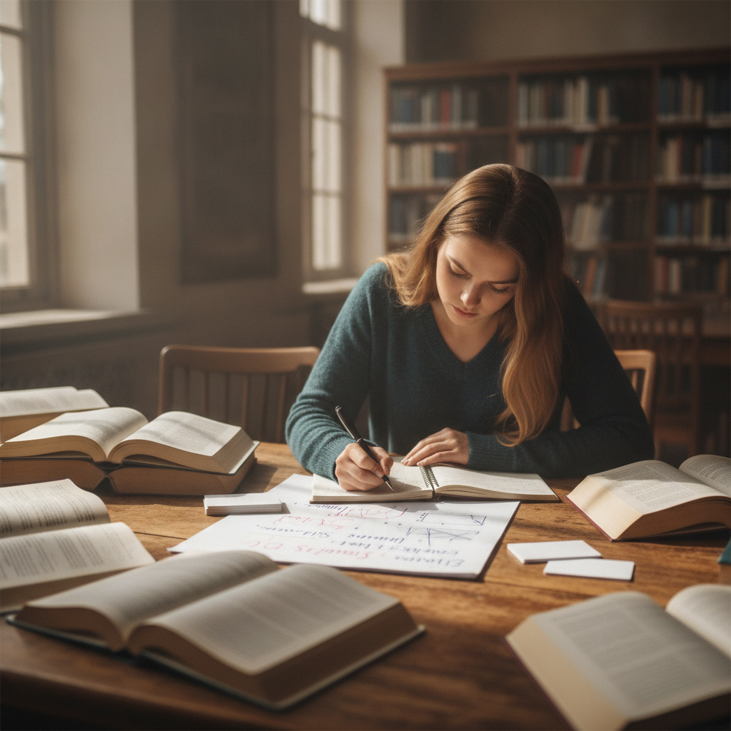 How Generating Your Own Practice Questions Before an Exam Builds Deeper Mastery Than Reviewing Existing Study Guides