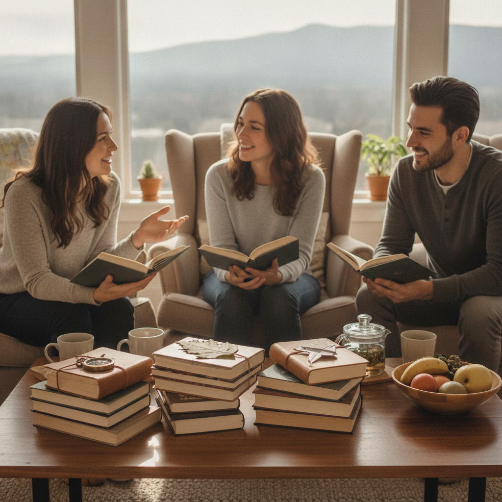 How Designing a Quarterly Book Rotation With a Small Friend Group Replaces Impulse Purchases and Deepens Conversation