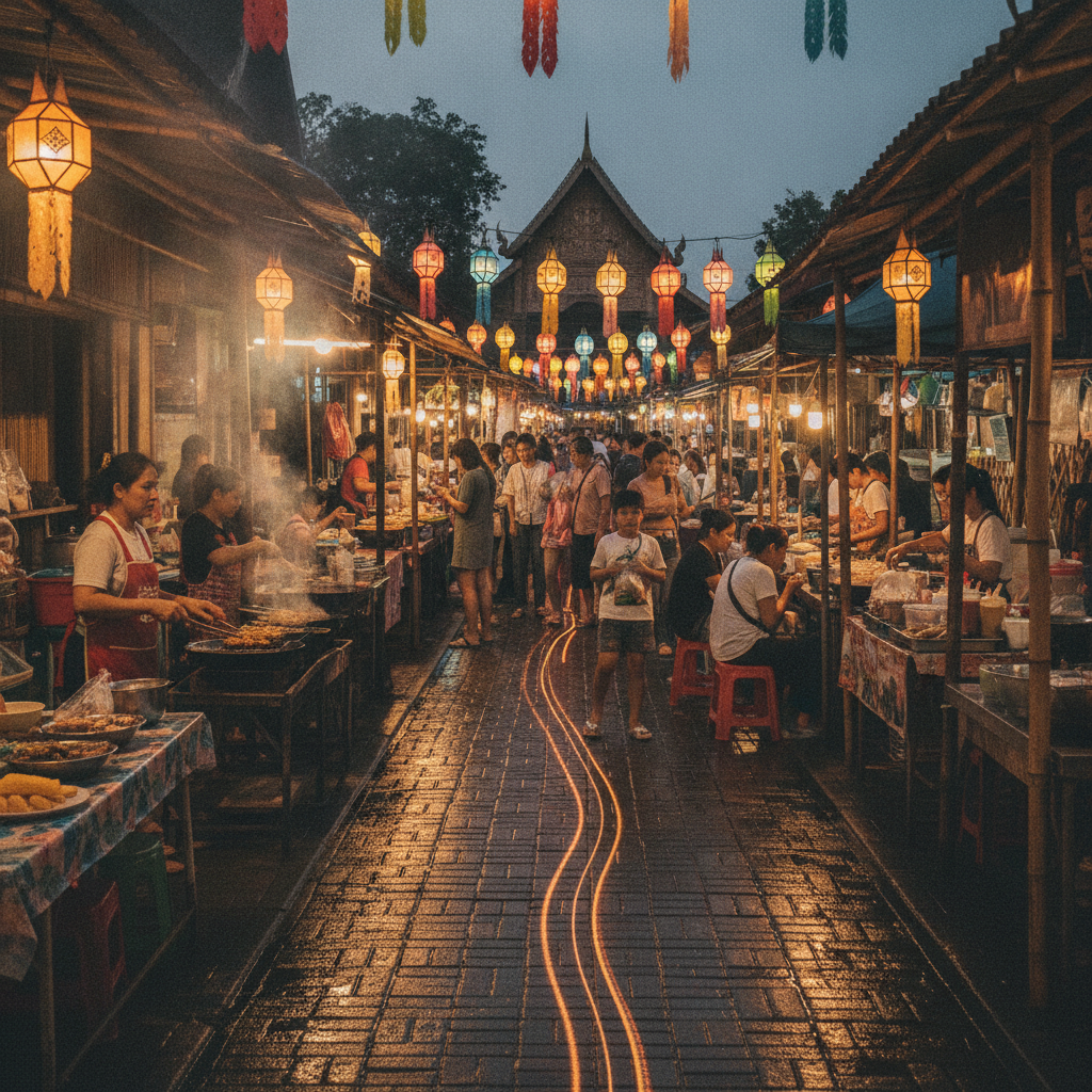 What Wandering the Night Markets of Chiang Mai Reveals About How Street Food Culture Shapes Community Life