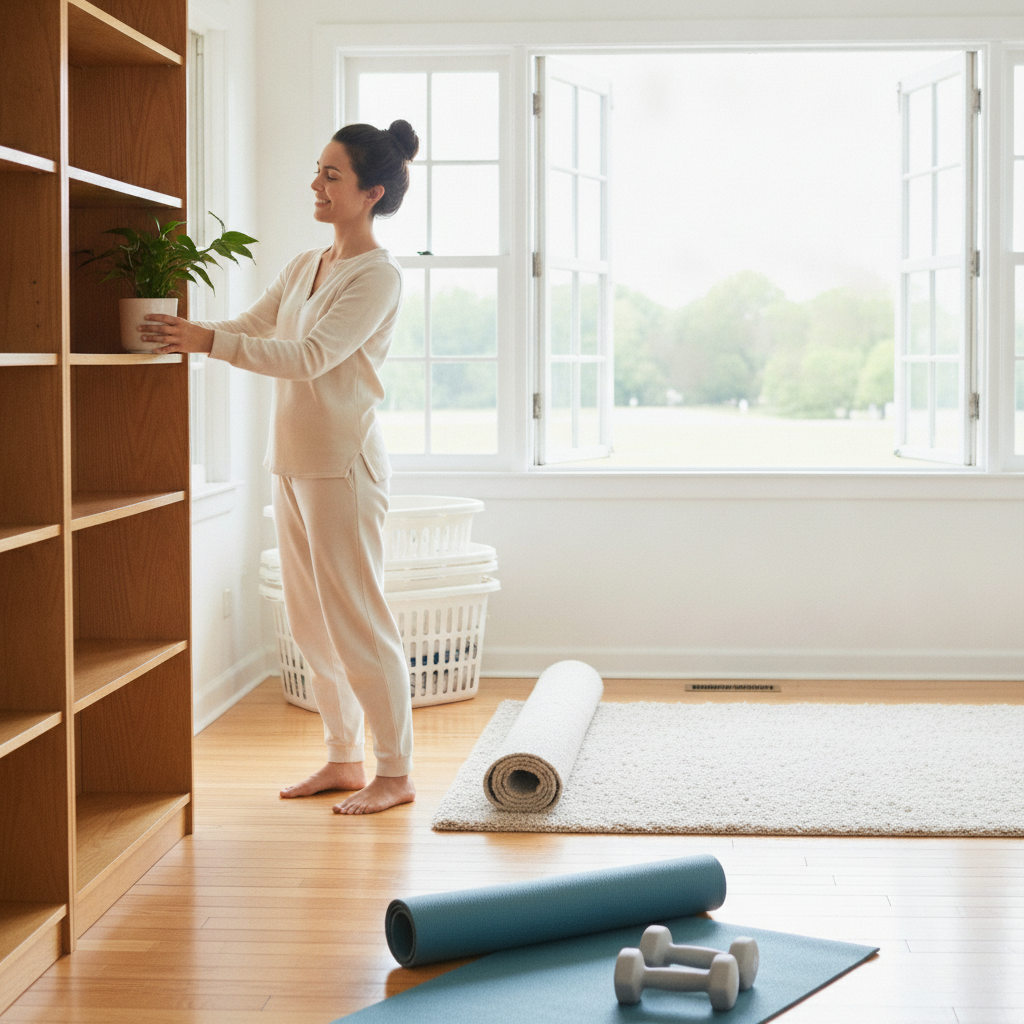 How Spending One Hour on a Sunday Afternoon Doing a Light Physical Reset of Your Living Space Changes Your Entire Upcoming Week