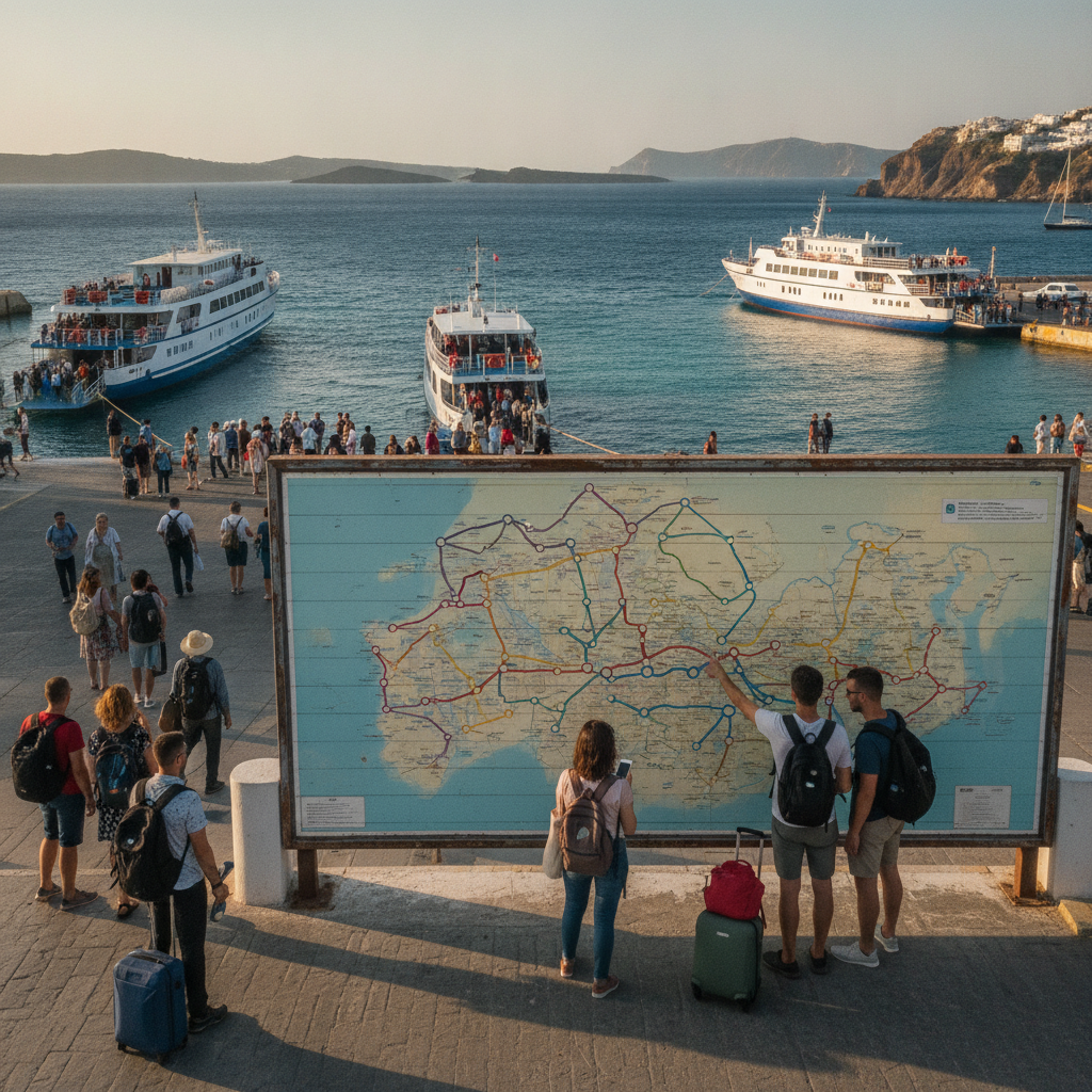 How to Use Ferry Route Networks in the Greek Islands to Build a Flexible Island-Hopping Itinerary Without Locking In Costly Fixed Tours