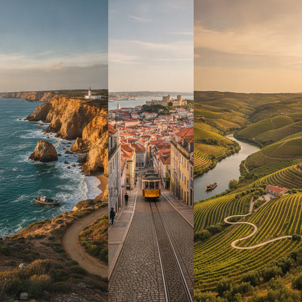 How to Structure a Two-Week Portugal Trip When You Want Coast, City, and Countryside Without Backtracking